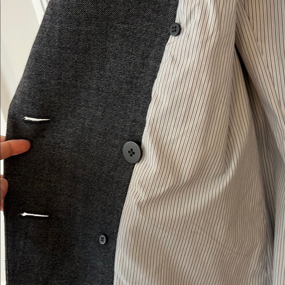 7 for All Mankind Double-Breasted Blazer - Picture 7 of 10